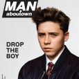  Brooklyn Beckham, le fils de Victoria et David Beckham, en couverture du magazine "Man aboutown" 