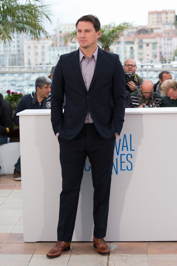 Channing Tatum - Photocall du film "Foxcatcher" au 67e Festival International du Film de Cannes, le 19 mai 2014.