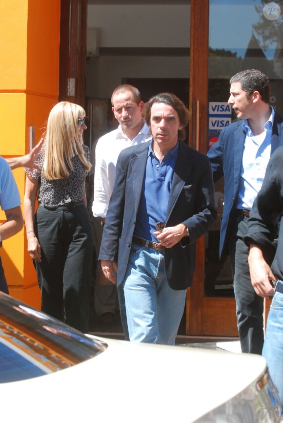 José Maria Aznar en Uruguay le 8 janvier 2009.