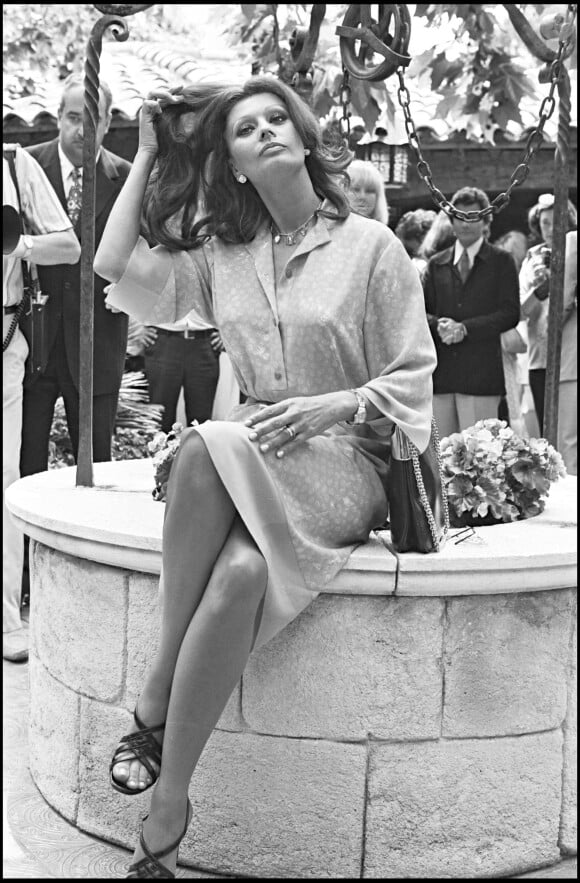 Sophia Lorent au Festival de Cannes 1976