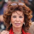  Sophia Loren - Photocall du film "Voce Umana" (La Voix humaine) lors du 67e Festival&nbsp; de Cannes, le 21 mai 2014 