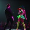 Katy Perry en concert à Nottingham dans le cadre du Prismatic Tour, le 11 mai 2014.