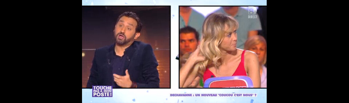 Photo Cyril Hanouna Et Enora Malagré Dans Touche Pas à Mon Poste Le