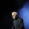 Charles Aznavour en concert au Royal Albert Hall à Londres. Le 25 octobre 2013.