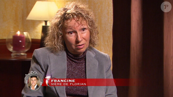 Francine, très croyante, dans Qui veut épouser mon fils ? 3, vendredi 16 mai 2014 sur TF1.