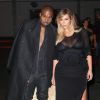 Kanye West et Kim Kardashian à Paris, le 29 septembre 2013.