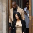 Kim Kardashian et Kanye West en visite à Paris. Le 21 mai 2014