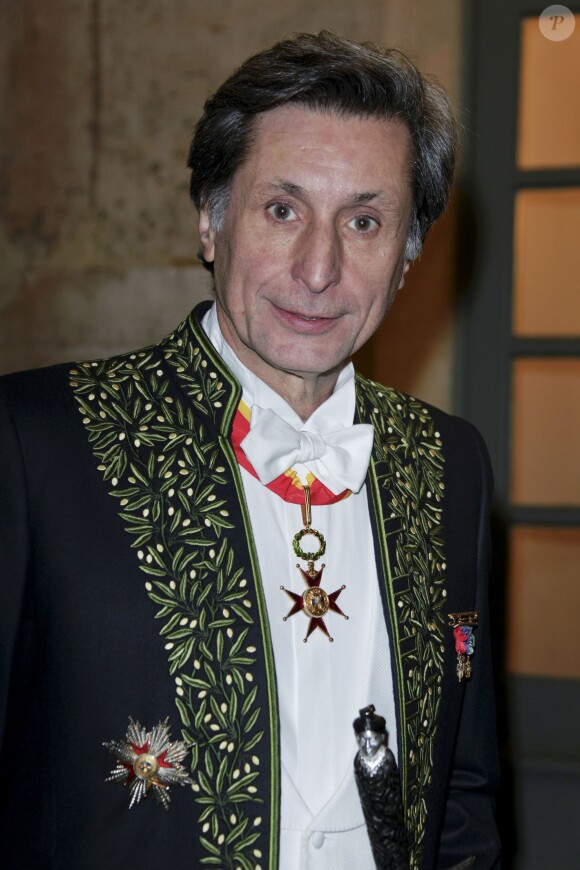 Patrick de Carolis à l'Académie des Baaux-Arts à Paris le 11 décembre 2013.