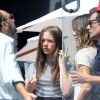Joel Silver, Kate Beckinsale avec son mari Len Wiseman et sa fille Lily Mo Sheen lors la "Joel Silver's Annual Memorial Day Party" à Malibu, le 26 mai 2014.