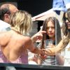 Kate Beckinsale et sa fille Lily Mo Sheen lors la "Joel Silver's Annual Memorial Day Party" à Malibu, le 26 mai 2014.
