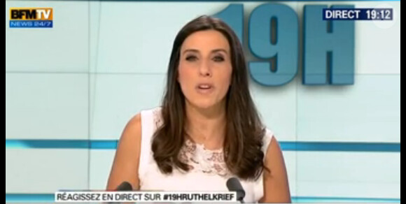 Nathalie Lévy sur BFM TV en février 2014.