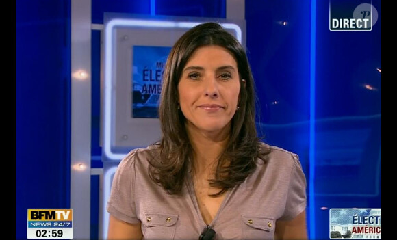 Nathalie Lévy sur BFM TV en 2012.