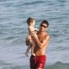 Frank Lampard en vacances à Ibiza avec ses enfants