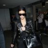 Kim Kardashian arrive à l'aéroport de Los Angeles, le 1er juin 2014.