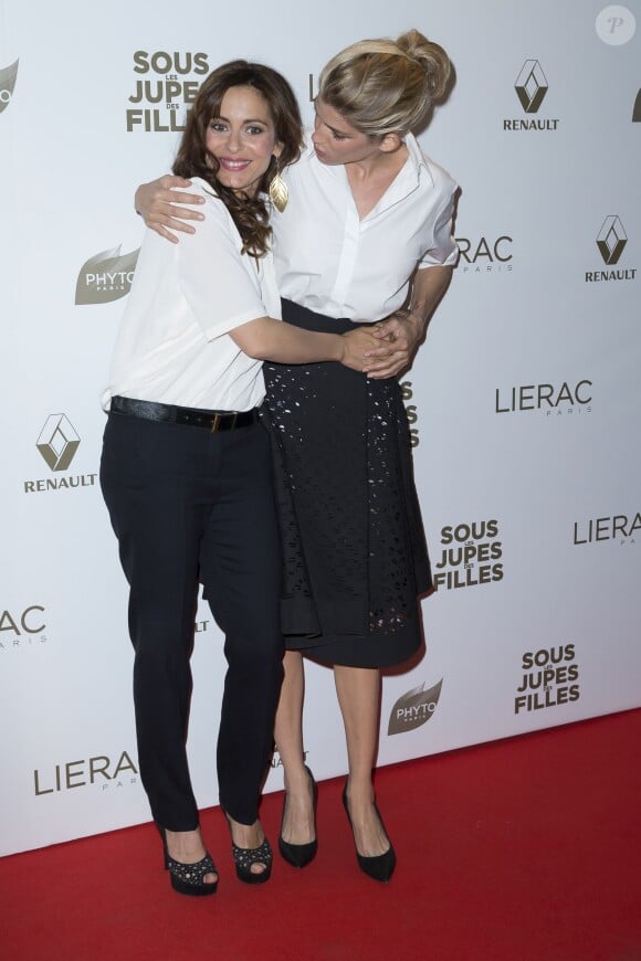 Audrey Dana et Alice Taglioni - Avant-première du film "Sous les jupes des filles" à Paris le 2 juin 2014.