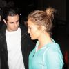 Jennifer Lopez et son petit ami Casper Smart vont dîner à West Hollywood, le 20 mai 2014.