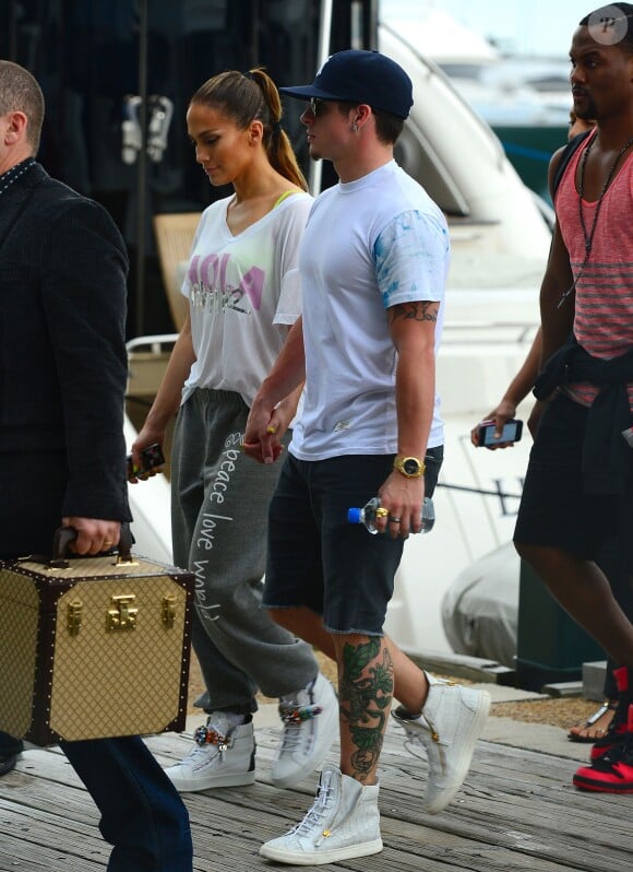 Jennifer Lopez à Miami, le 12 février 2014.