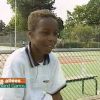 Gaël Monfils à 11 ans dans un reportage que lui consacre France Télévisions
