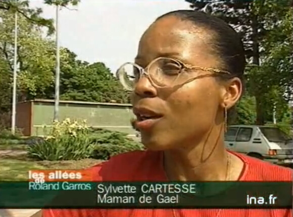 La maman de Gaël Monfils dans un reportage que lui consacre France Télévisions en 1998
