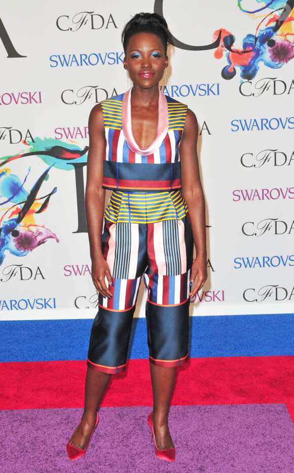 Lupita Nyong'o à la soirée des CFDA Fashion Awards 2014 à New York, le 2 juin 2014
