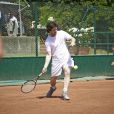 Jean Imbert à Roland-Garros pour participer au Trophée des personnalités, le vendredi 6 juin 2014.