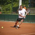 Arnaud Lemaire à Roland-Garros pour participer au Trophée des personnalités, le vendredi 6 juin 2014.