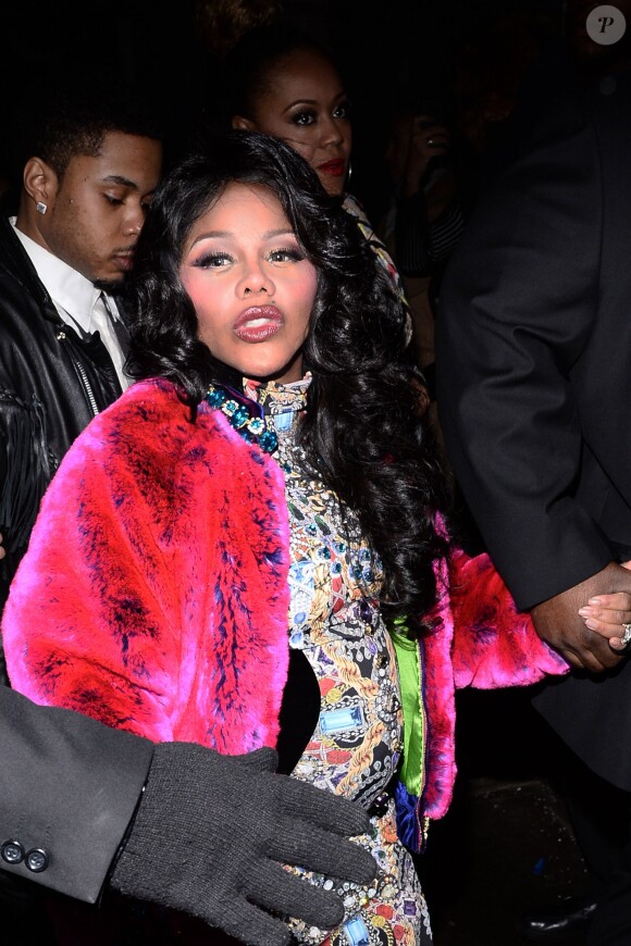 Lil' Kim à New York, le 13 février 2014.