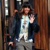 Kelly Rowland sort de son hôtel à New York, le 30 janvier 2014.