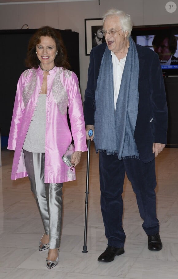 Jacqueline Bisset et Bertrand Tavernier lors de la soirée d'ouverture du 3ème Champs-Elysées Film Festival 2014 à Paris, le 10 juin 2014.