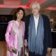  Jacqueline Bisset et Bertrand Tavernier lors de la soir&eacute;e d'ouverture du 3&egrave;me Champs-Elys&eacute;es Film Festival 2014 &agrave; Paris, le 10 juin 2014. 