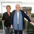  Bertrand Tavernier et Sophie Dulac (pr&eacute;sidente du festival) lors de la soir&eacute;e d'ouverture du 3&egrave;me Champs-Elys&eacute;es Film Festival 2014 &agrave; Paris, le 10 juin 2014. 