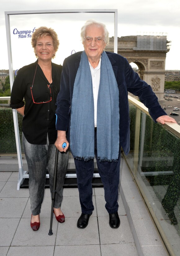 Bertrand Tavernier et Sophie Dulac (présidente du festival) lors de la soirée d'ouverture du 3ème Champs-Elysées Film Festival 2014 à Paris, le 10 juin 2014.