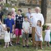 La famille royale de Danemark s'est réunie au château de Cayx (Lot), en France, le 11 juin 2014 autour du prince Henrik pour fêter ses 80 ans.