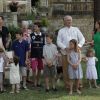 Les 80 ans du prince Henrik de Danemark, le 11 juin 2014 au Château de Cayx (Lot)