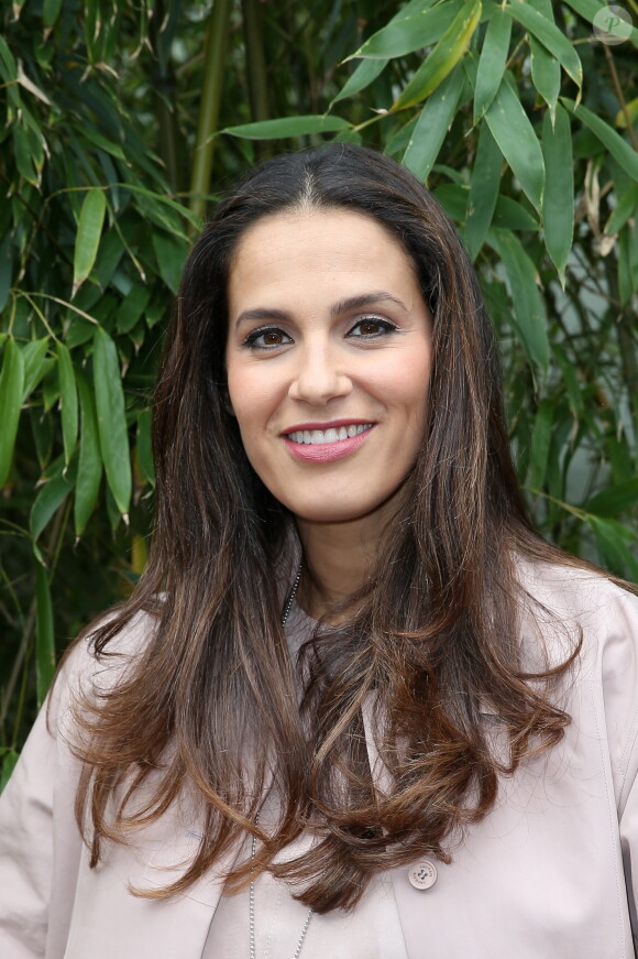 Elisa Tovati - People au village des Internationaux de France de tennis de Roland-Garros à Paris, le 30 mai 2014.