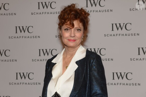 Susan Sarandon - Gala IWC lors du Salon International de la Haute Horlogerie (SIHH) à Genève le 21 janvier 2014.