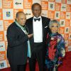 Quincy Jones, Sydney Poitier et Ruby Dee aux 38e annual Chaplin Award, à New York, le 2 mai 2011.