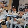 Patrick Dempsey lors de la présentation des équipes qui participeront aux 24H du Mans, le 8 juin 2014 au Mans
