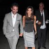 Eva Longoria et son petit ami José Antonio Baston ont dîné au Aventine Restaurant à Hollywood, le 12 juin 2014.