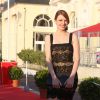 Elodie Frégé lors du festival du film romantique de Cabourg, le 13 juin 2014.