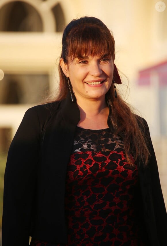 Christine Citti lors du festival du film romantique de Cabourg, le 13 juin 2014.