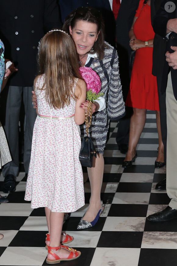 La princesse Caroline de Hanovre, avec son frère le prince Albert, a procédé le 14 juin 2014 à la réouverture de la Roseraie Princesse-Grace et assisté au 47e concours international de bouquets. Deux semaines après l'annonce officielle de sa grossesse, la princesse Charlene était également présente, pour baptiser une rose à son nom.