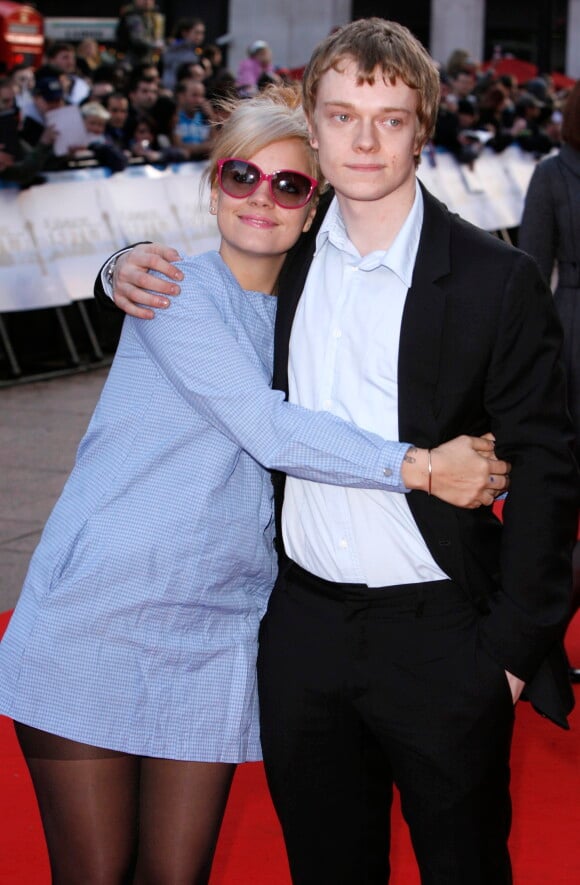 Lily Allen et son frère Alfie à Londres, le 13 avril 2008.