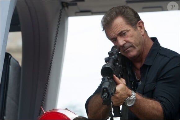 Mel Gibson dans Expendables 3.