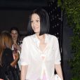 Jessie J quitte la soirée organisée par le magazine Esquire et DKNY à Londres. Le 15 juin 2014.