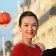 Zhang Ziyi lors de la cérémonie de clôture du 28e Festival du film romantique de Cabourg le 14 juin 2014.