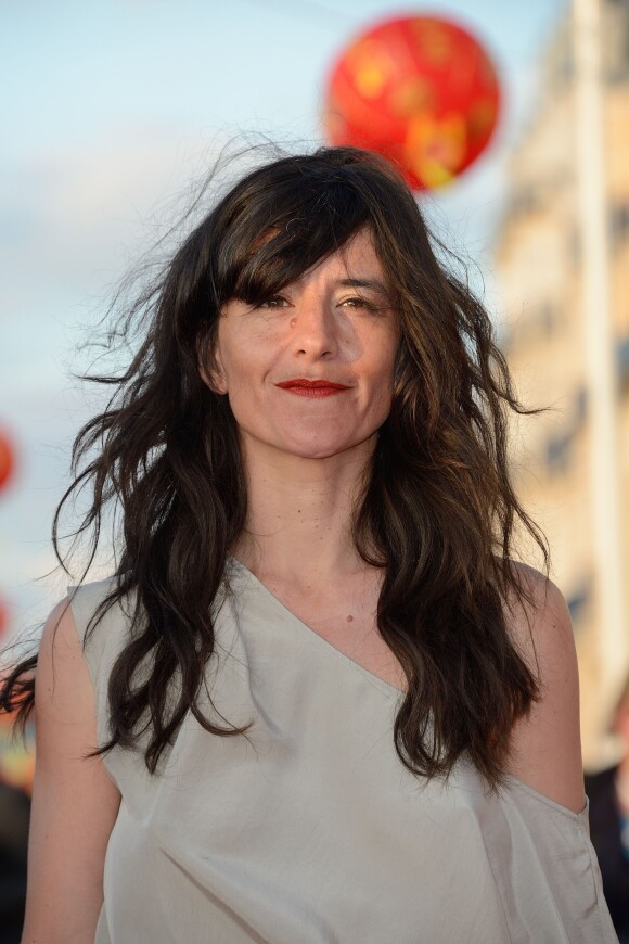 Romane Bohringer lors de la cérémonie de clôture du 28e Festival du film romantique de Cabourg le 14 juin 2014.