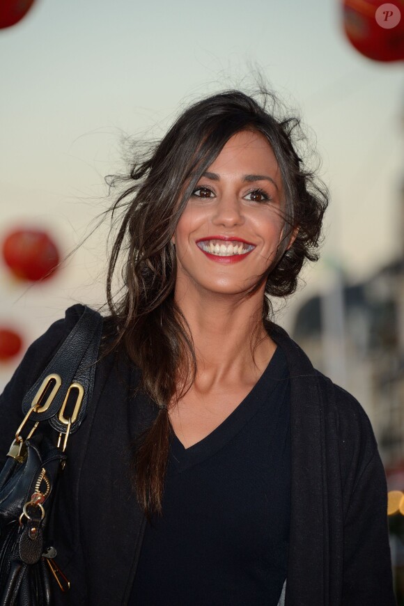 Alice Belaidi lors de la cérémonie de clôture du 28e Festival du film romantique de Cabourg le 14 juin 2014.