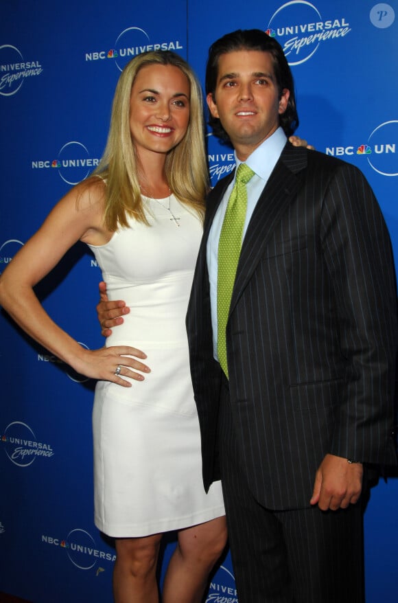 Donald Trump Jr. et sa femme Vanessa Trump à New York, le 12 mai 2008.