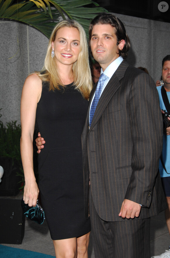 Donald Trump Jr. et sa femme Vanessa à New York, le 23 juin 2008.